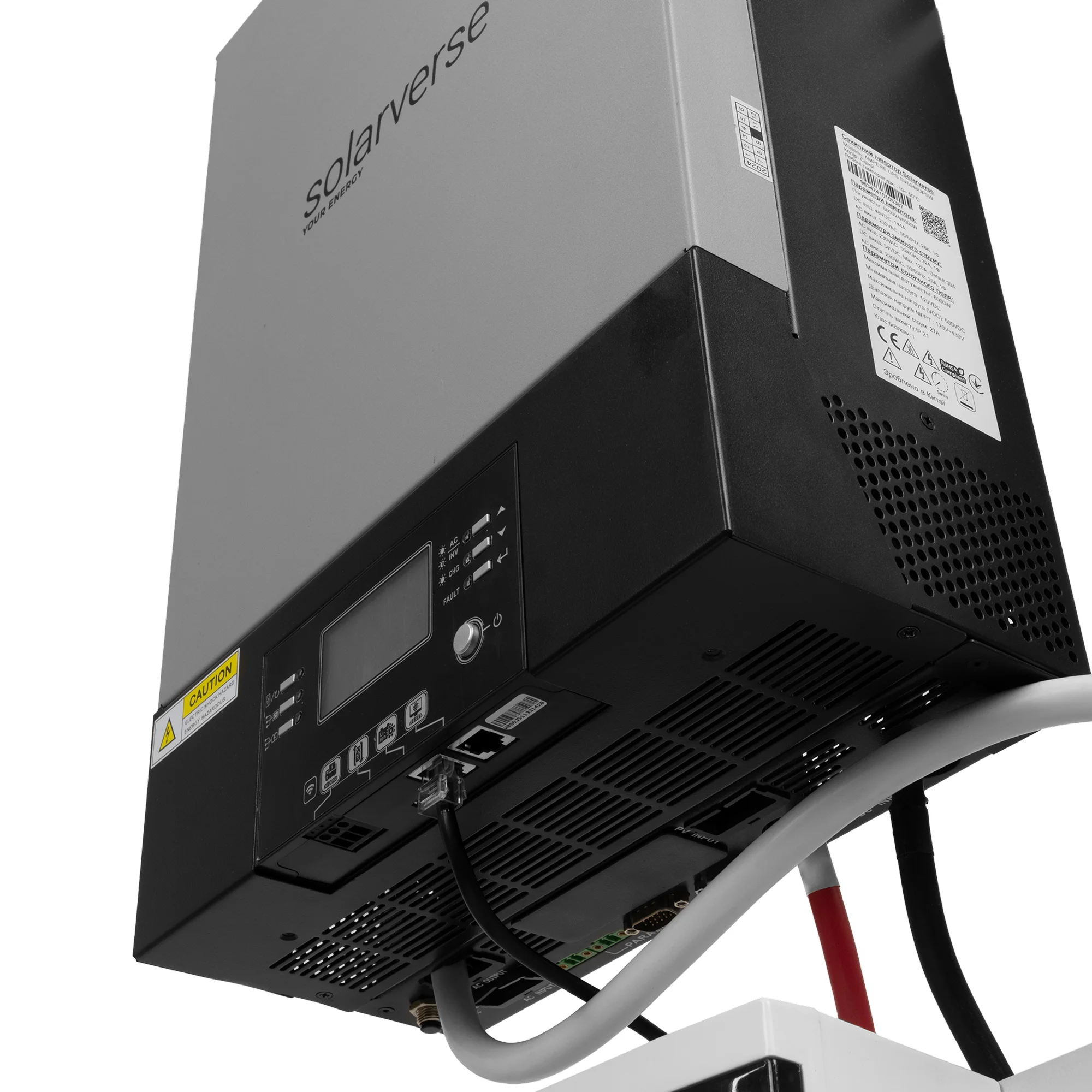 Купити Система зберігання енергії Solarverse SVS-1SV6K2-LGS16K1-1 6kW 16.1kWh 1BAT LiFePO4 ≥6500 циклів - фото 12