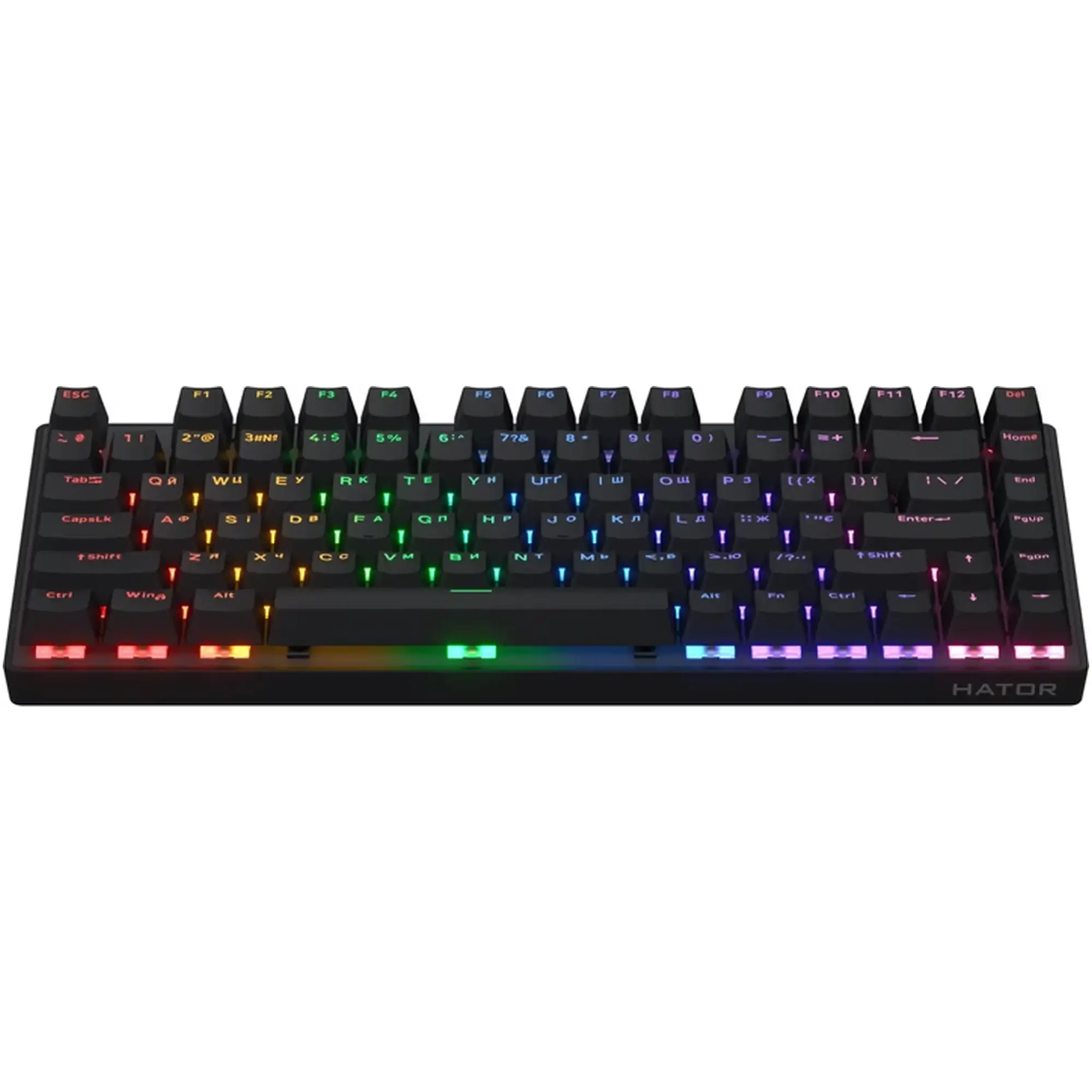 Купити Клавіатура Hator Icefall Mecha 75 wireless Rainbow black (HTK275UA) - фото 2