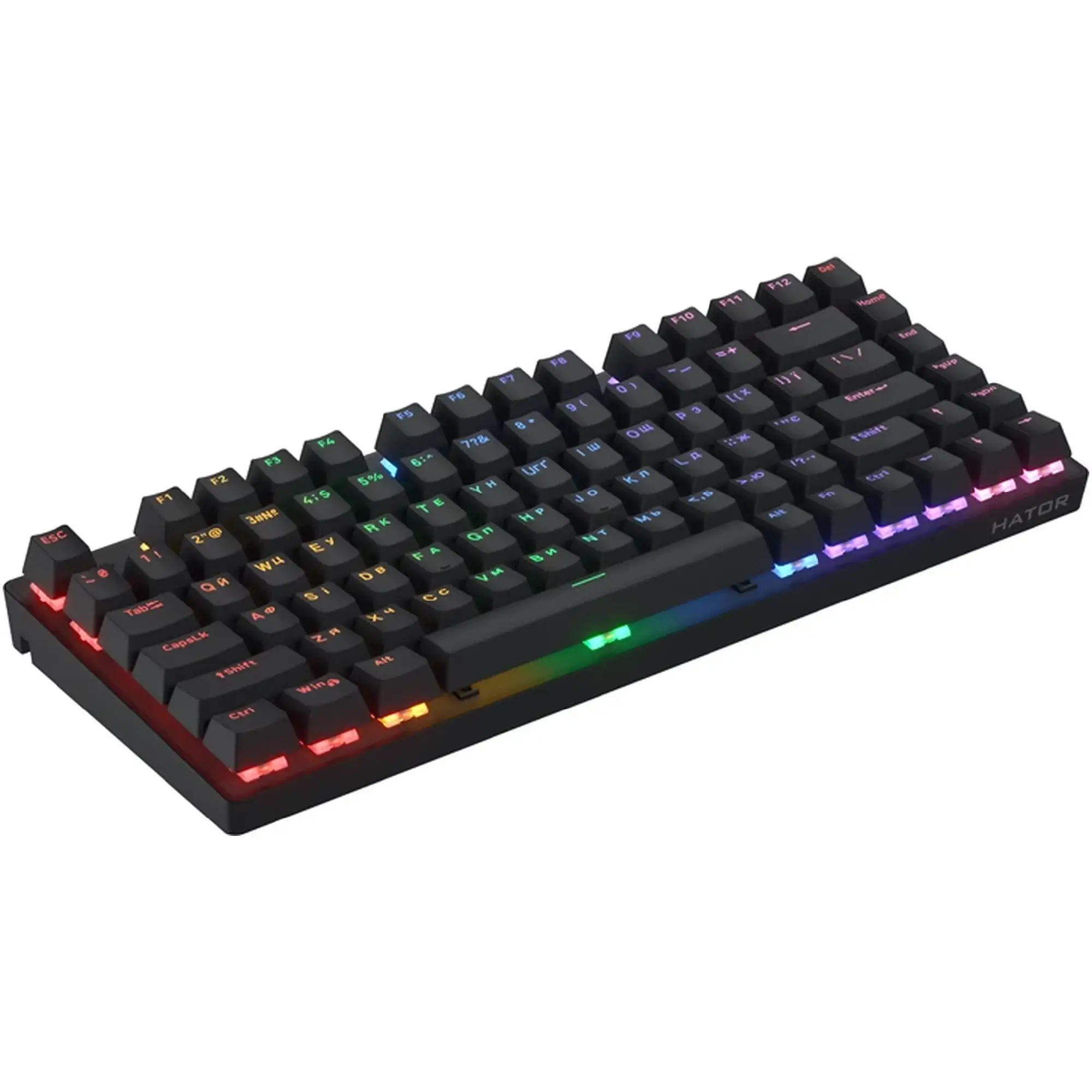 Купити Клавіатура Hator Icefall Mecha 75 wireless Rainbow black (HTK275UA) - фото 3