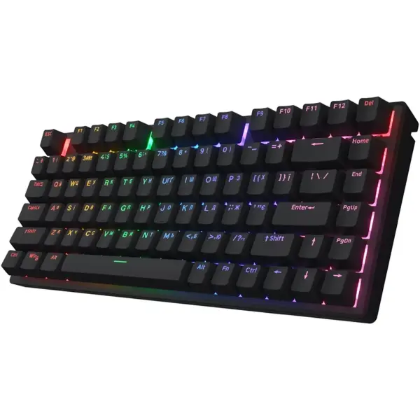 Купити Клавіатура Hator Icefall Mecha 75 wireless Rainbow black (HTK275UA) - фото 4