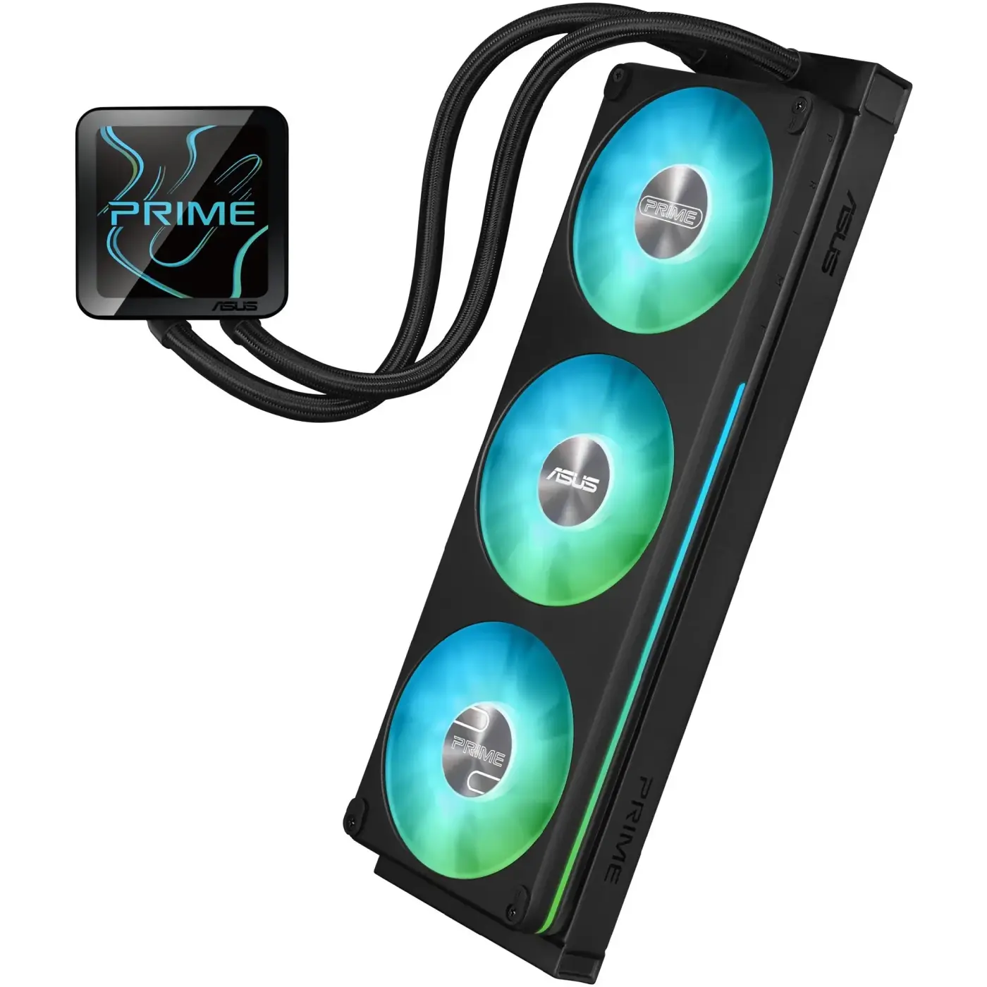 Купити Система водяного охолодження ASUS PRIME LC II 360 ARGB LCD Black (90RC01Q1-B0EAY0) - фото 2