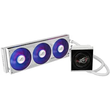 Купити Система водяного охолодження ASUS ROG Strix LC IV 360 ARGB LCD White (90RC01M1-B0EAY0) - фото 1