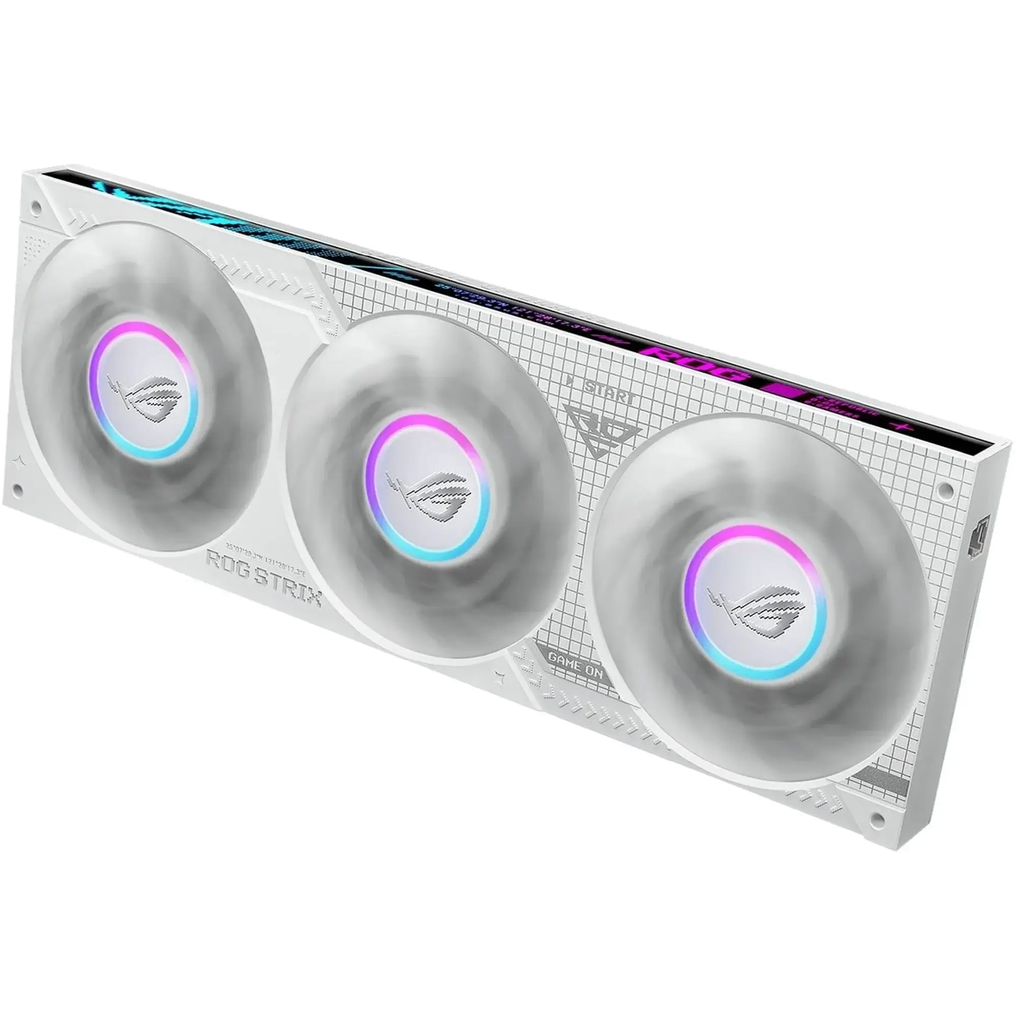 Купити Система водяного охолодження ASUS ROG Strix LC IV 360 ARGB LCD White (90RC01M1-B0EAY0) - фото 2