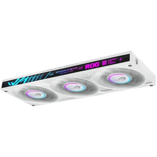 Купити Система водяного охолодження ASUS ROG Strix LC IV 360 ARGB LCD White (90RC01M1-B0EAY0) - фото 3