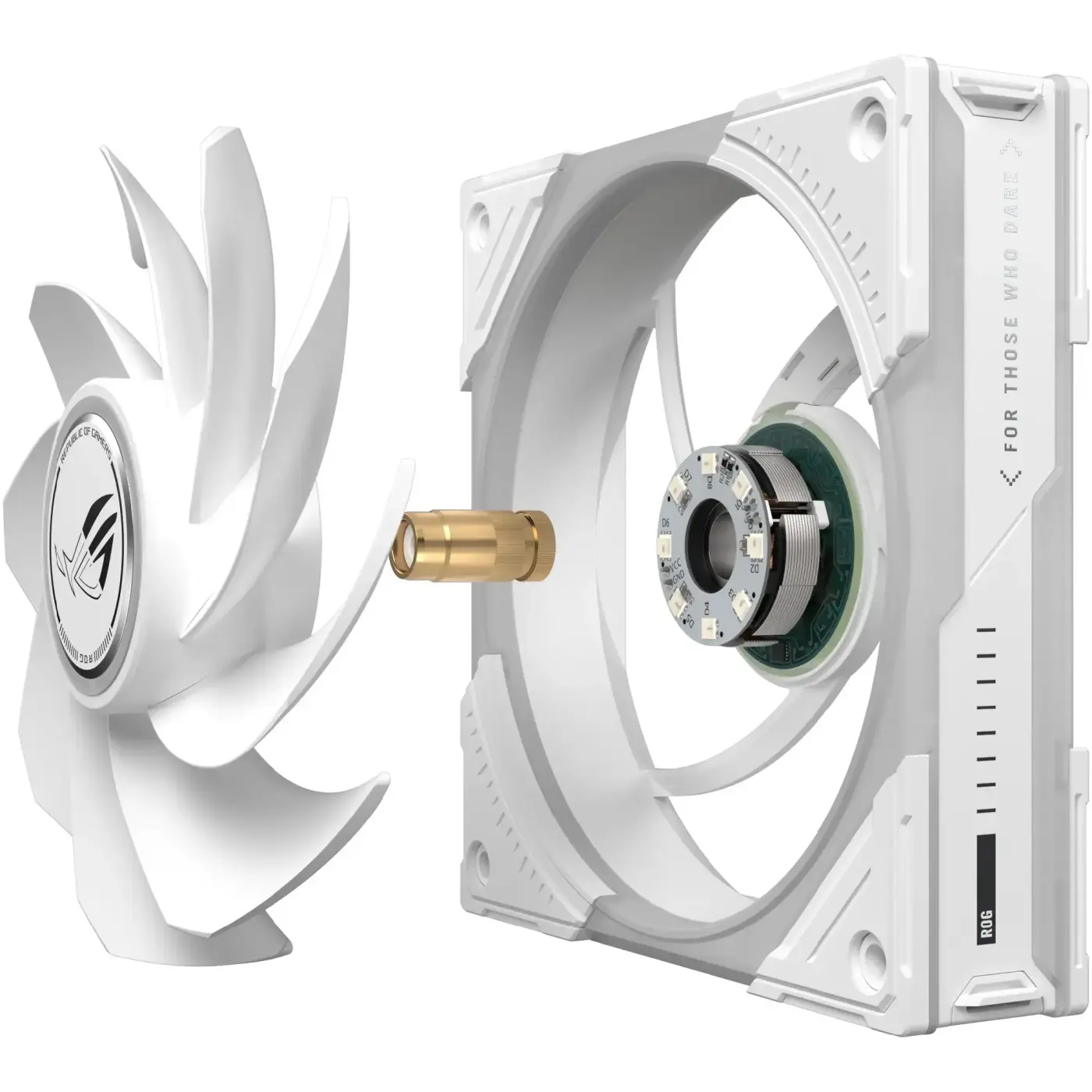 Купити Вентилятор ASUS ROG GR120 REVERSE ARGB WHITE 3IN1 (90DA00K3-B09020) - фото 9