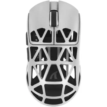 Купити Мишка Attack Shark R2 Wireless/Bluetooth (PAW3950) Silver gray (R2SGR_AS) - фото 1