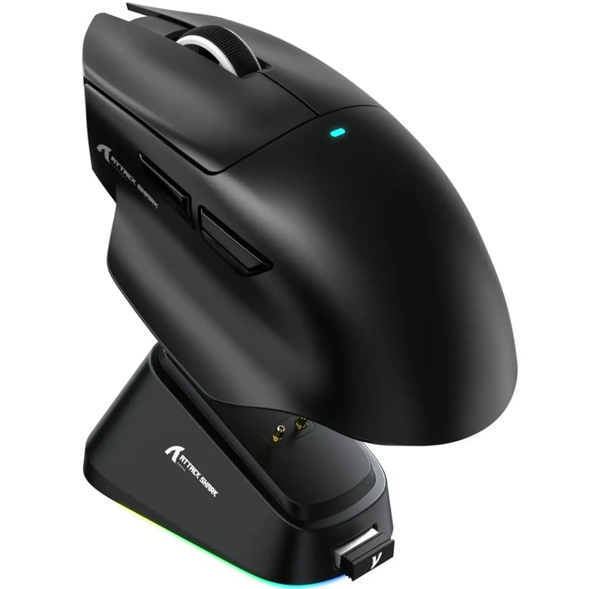 Купити Мишка Attack Shark V6 Ultra-Light Wireless/Bluetooth (PAW3311) Black (V6B_AS) - фото 3