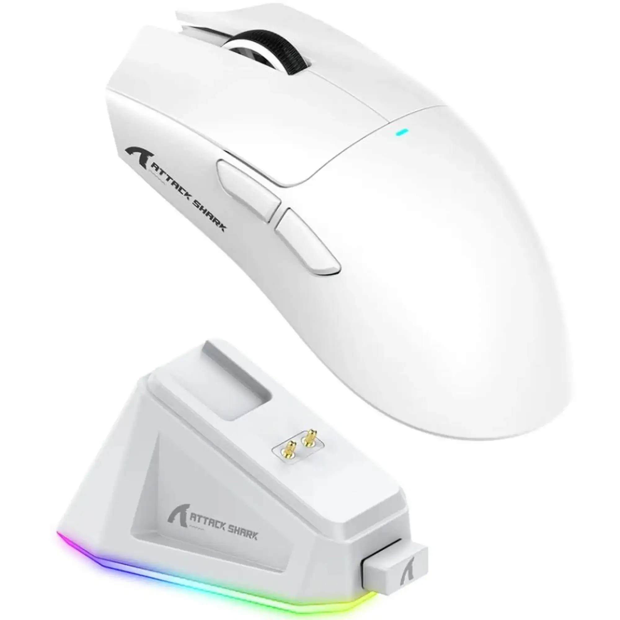 Купити Мишка Attack Shark X11 Wireless/Bluetooth (PAW3311) White (X11W_AS) - фото 3