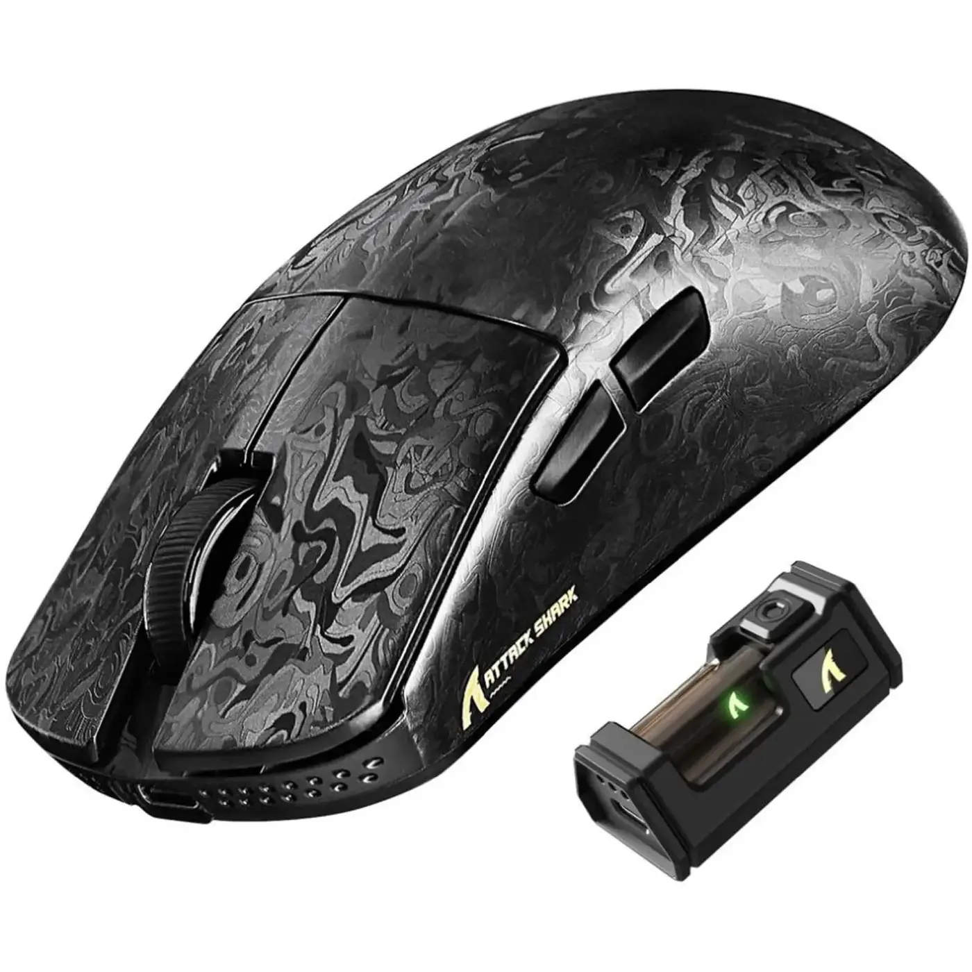 Купити Мишка Attack Shark R11 Ultra Wireless/Bluetooth (PAW3950MAX) Ink Blade (R11ULTRAIB_AS) - фото 3