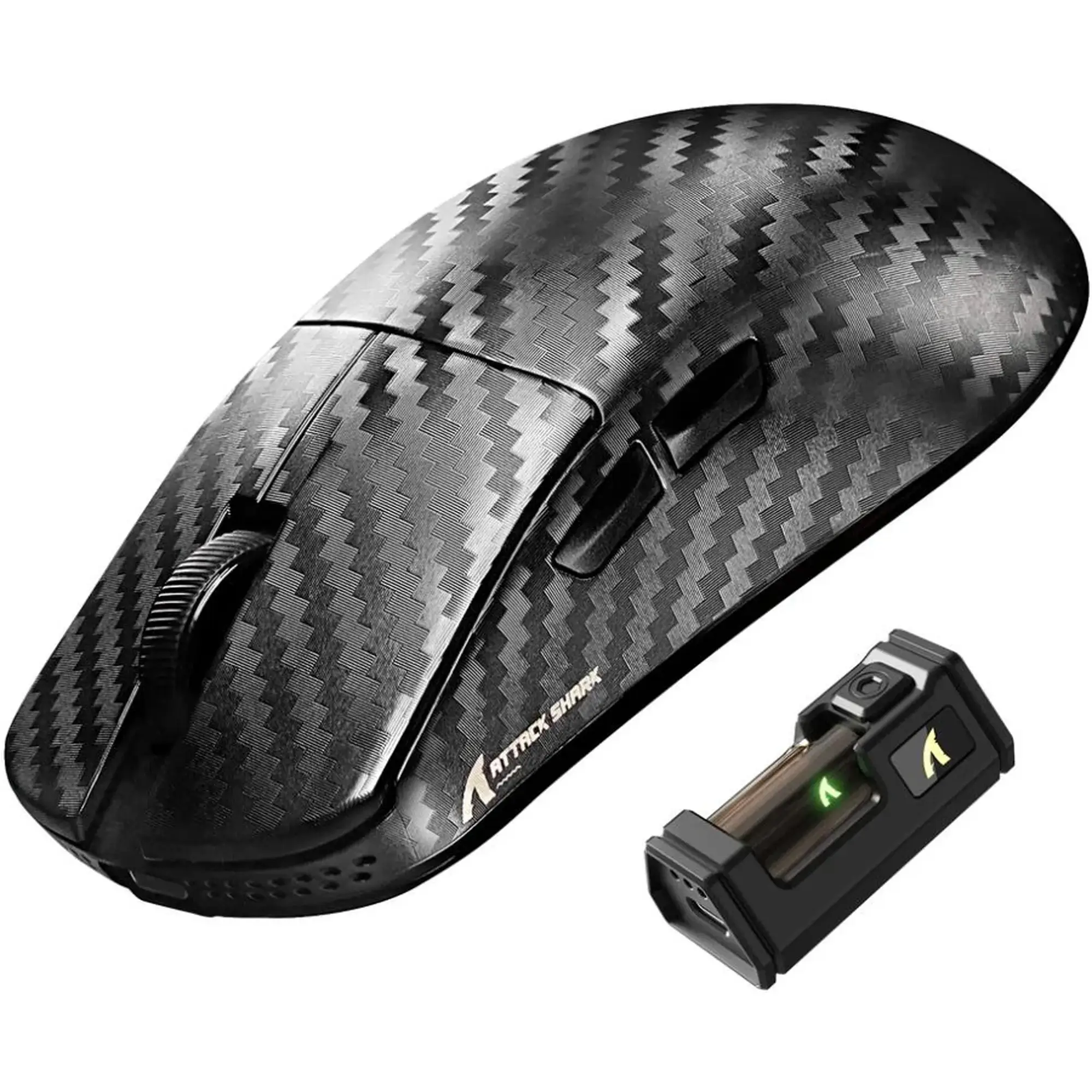 Купити Мишка Attack Shark R11 Ultra Wireless/Bluetooth (PAW3950MAX) Phantom Shark (R11ULTRAPS_AS) - фото 3