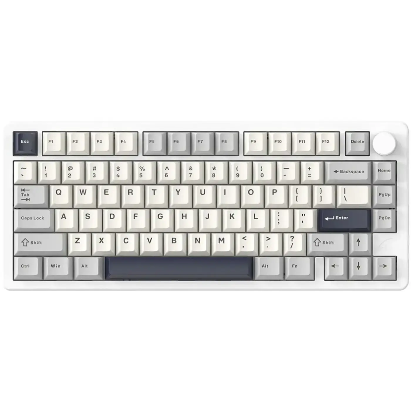 Купити Клавіатура Attack Shark X86 RGB Wireless Matcha Switch Starlight White (X86SW_AS) - фото 1