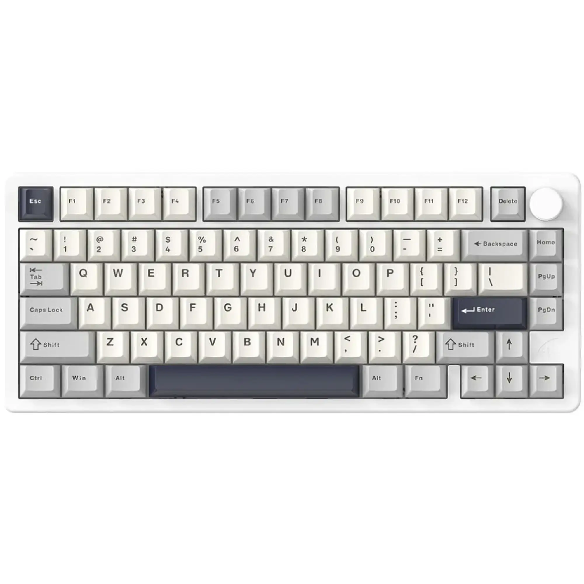 Купити Клавіатура Attack Shark X86 RGB Wireless Matcha Switch Starlight White (X86SW_AS) - фото 1