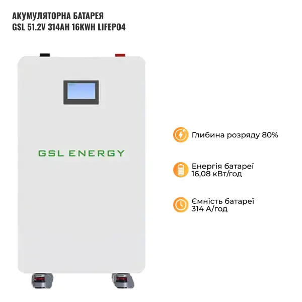 Купить Система хранения энергии Growatt SVS-1GR6K1-LGS16K1-1 6kW 16.1kWh 1BAT LiFePO4 ≥6500 циклов - фото 5