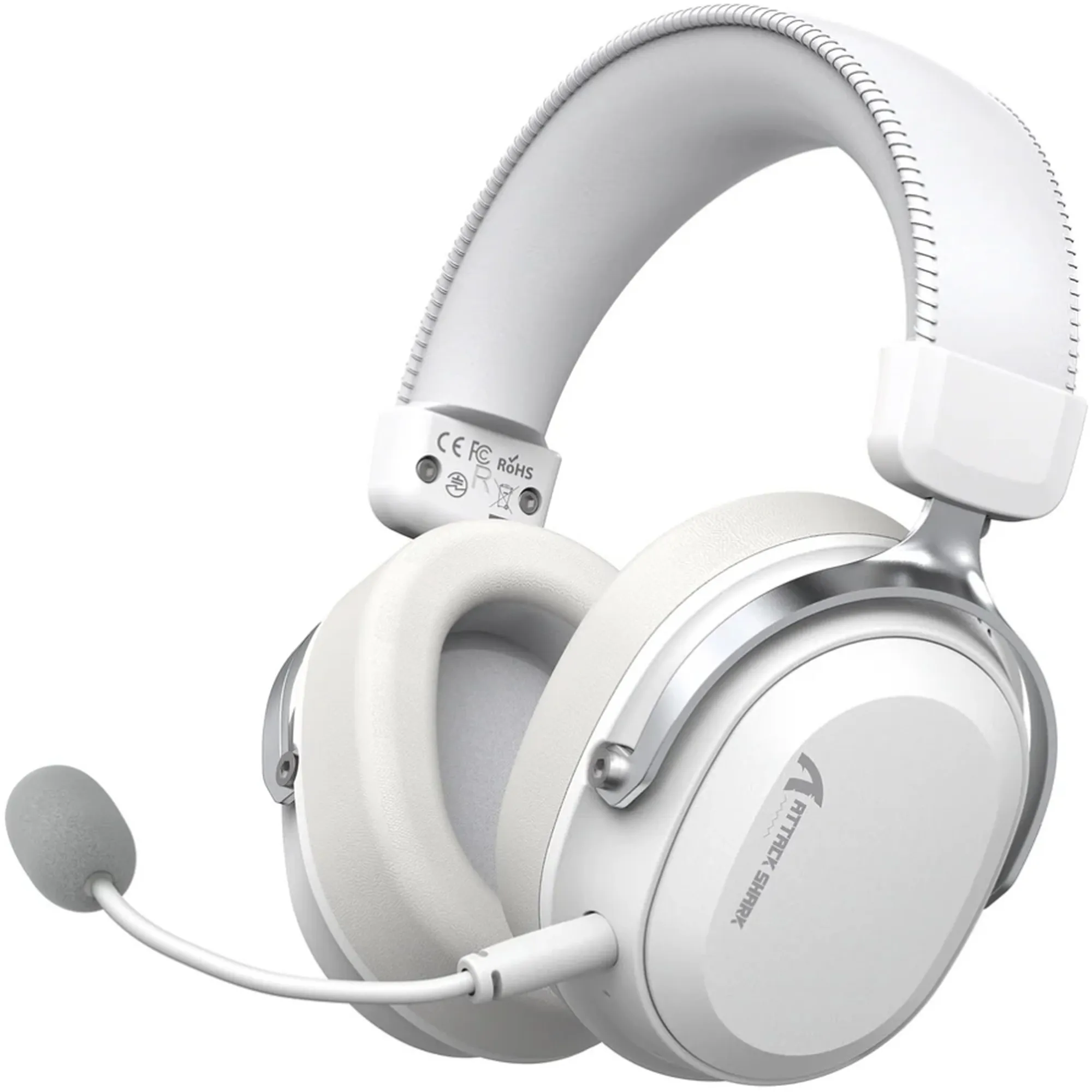 Купити Навушники Attack Shark L30PRO Wireless White (L30PROW_AS) - фото 2