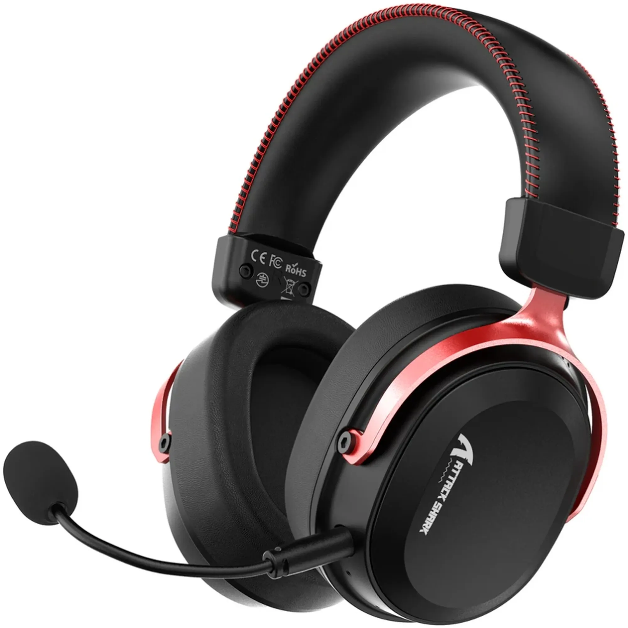 Купити Навушники Attack Shark L30PRO Wireless Black and Red (L30PROBR_AS) - фото 2