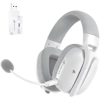 Купити Навушники Attack Shark L80PRO Wireless White (L80PROW_AS) - фото 1