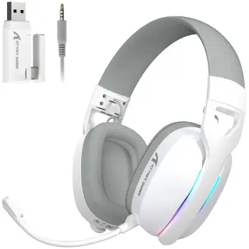 Купити Навушники Attack Shark L90 Wireless White (L90W_AS) - фото 1