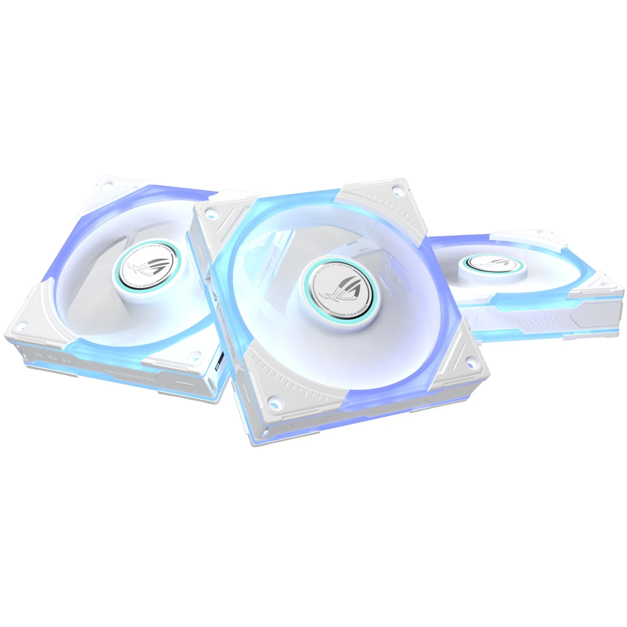 Купити Вентилятор ASUS ROG GR120 ARGB WHITE 3IN1 (90DA00J3-B09020) - фото 1