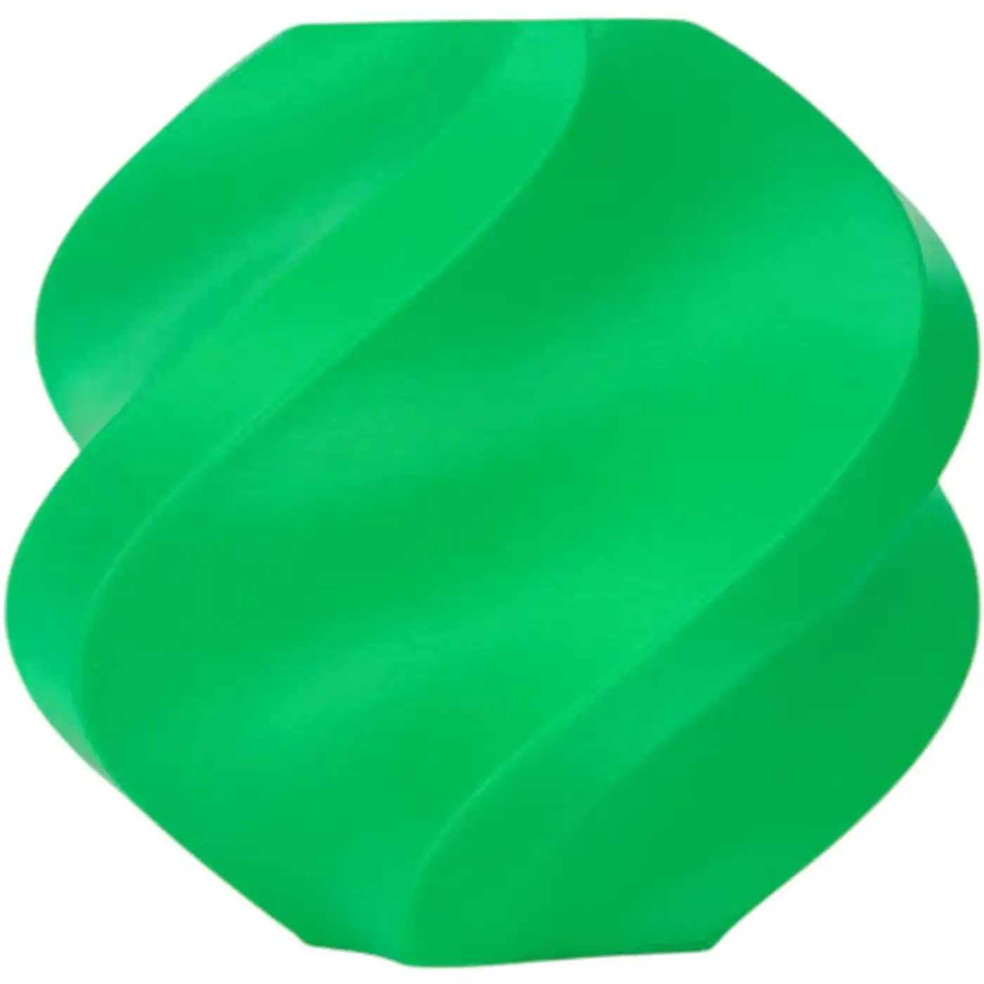 Купити ABS Filament (пластик) для 3D принтера Bambu Lab 1кг, 1.75мм, зелений, без котушки (B00-G6-1.75-1000-SPLFREE) - фото 1
