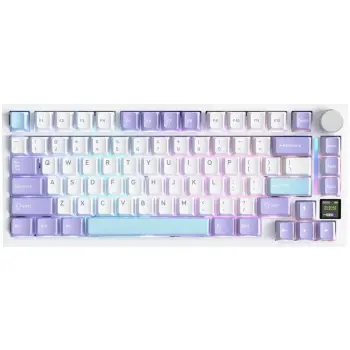 Купити Клавіатура Attack Shark X820 Ultra RGB Wireless Gift Axis White (X820ULTRAGA_AS) - фото 1