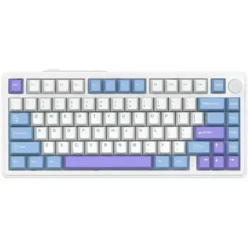 Купити Клавіатура Attack Shark X85 RGB Wireless White Jade Switch Starlight White (X85SW_AS) - фото 1