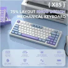 Купити Клавіатура Attack Shark X85 RGB Wireless White Jade Switch Starlight White (X85SW_AS) - фото 7