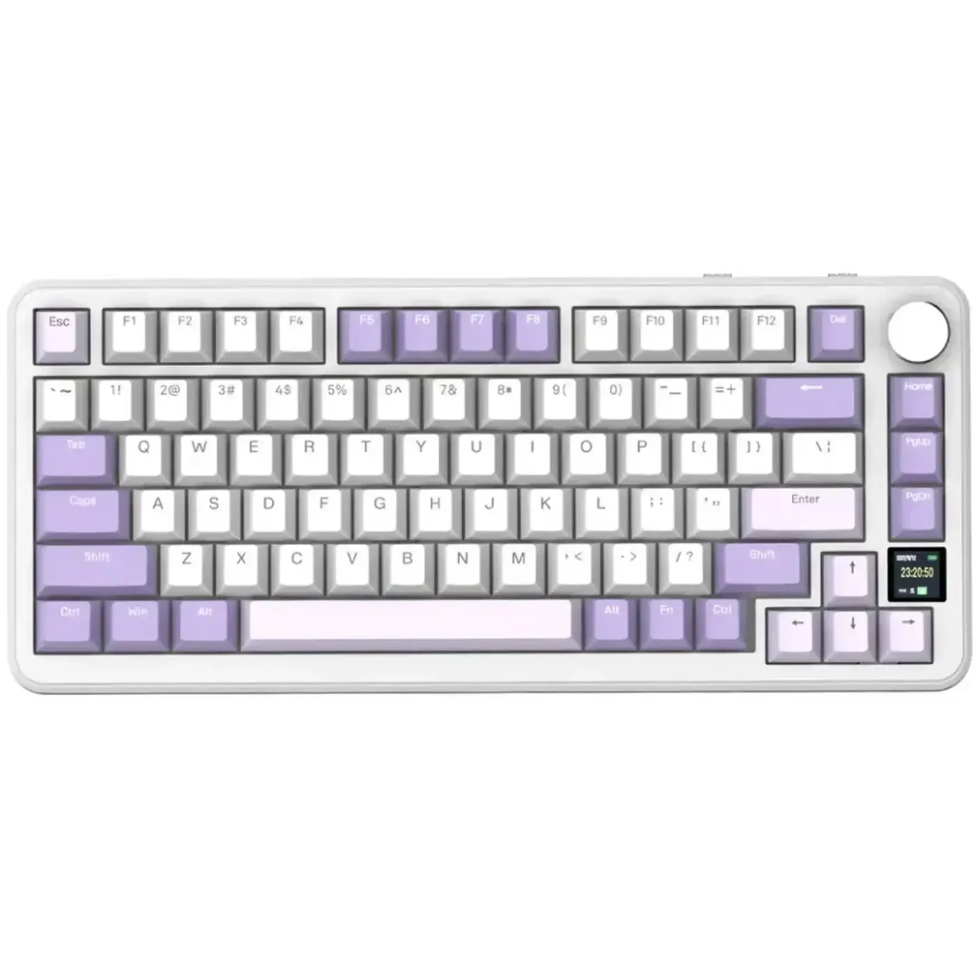 Купити Клавіатура Attack Shark X85PRO RGB Wireless Lavender (X85PROL_AS) - фото 1