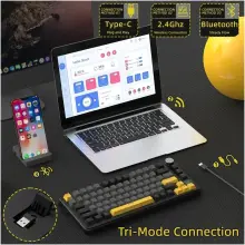 Купити Клавіатура Attack Shark X85PRO RGB Wireless Star Black (X85PROSB_AS) - фото 8