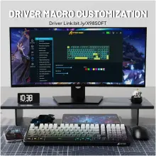 Купити Клавіатура Attack Shark X98 RGB Wireless Moonlight Night (X98ML_AS) - фото 8