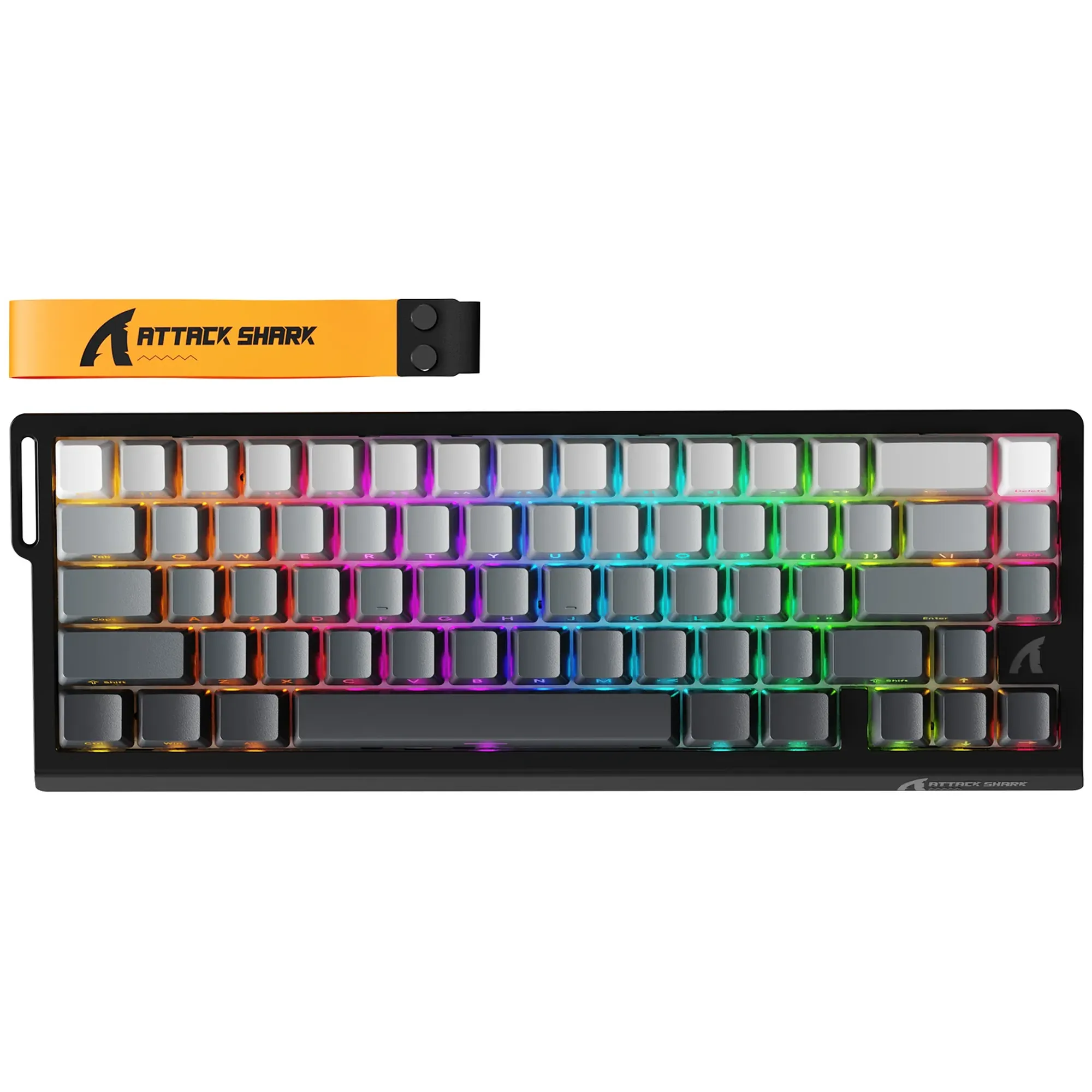 Купити Клавіатура Attack Shark X68 Pro HE RGB Wireless Moonlit Night (X68PROHEML_AS) - фото 1