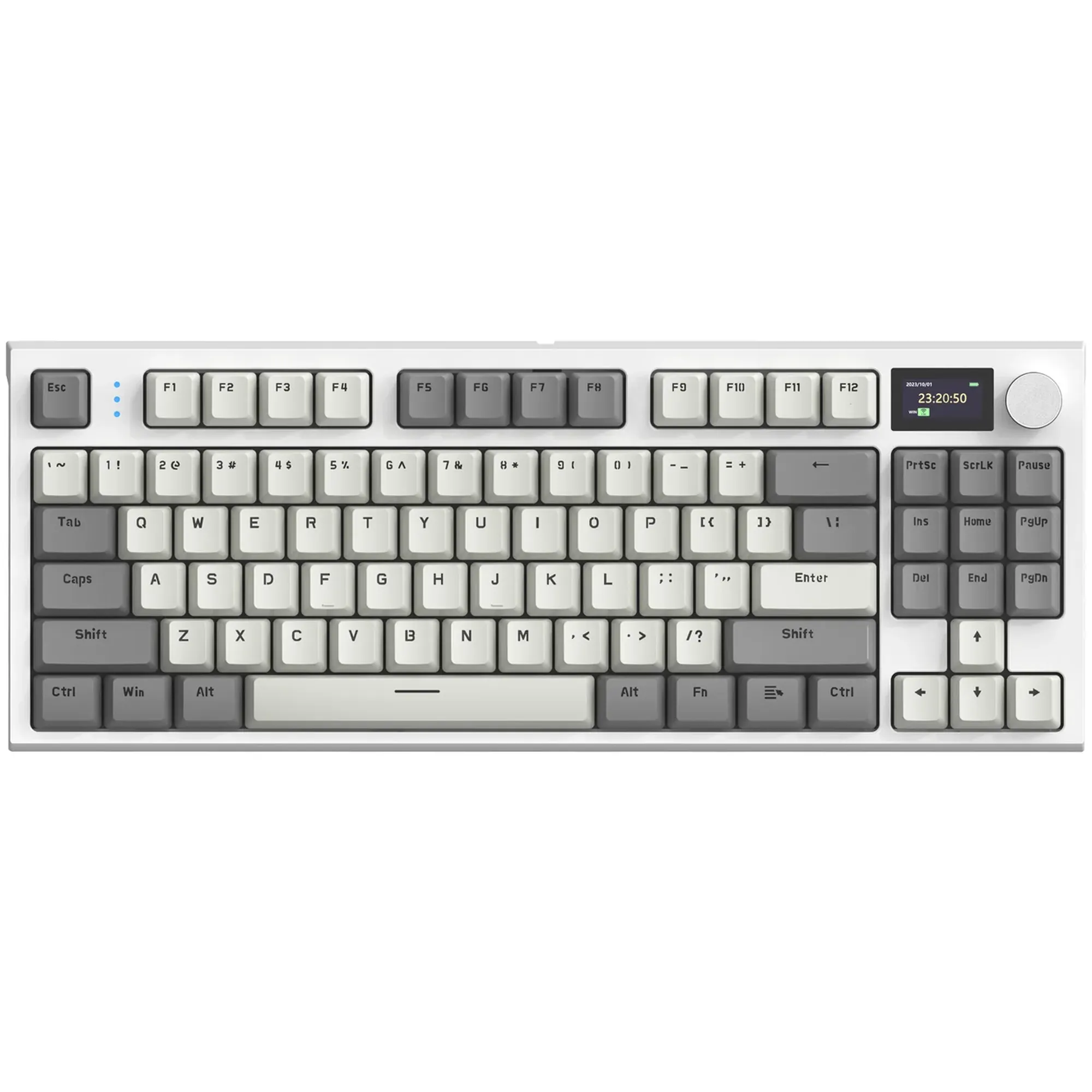 Купити Клавіатура Attack Shark K86 RGB Wireless Business Gray (K86BG_AS) - фото 1
