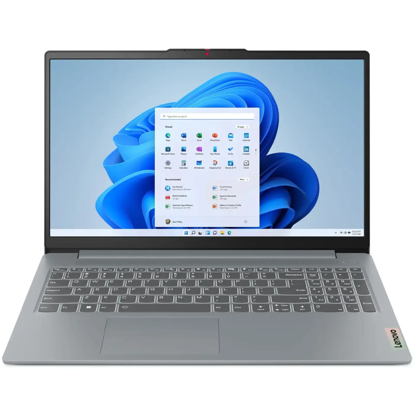 Купить Ноутбук Lenovo IdeaPad Slim 3 15AMN8 (82XQ01BKRM) - фото 1