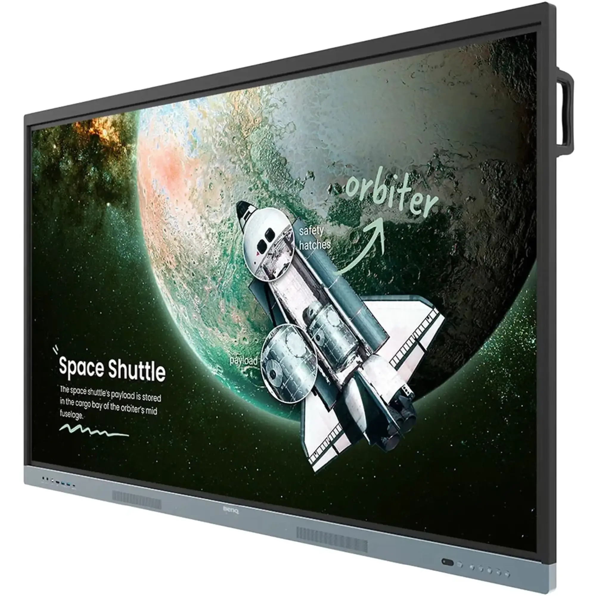 Купить Интерактивная панель 75" BenQ RE7504 (9H.F9FTK.DE6) - фото 3