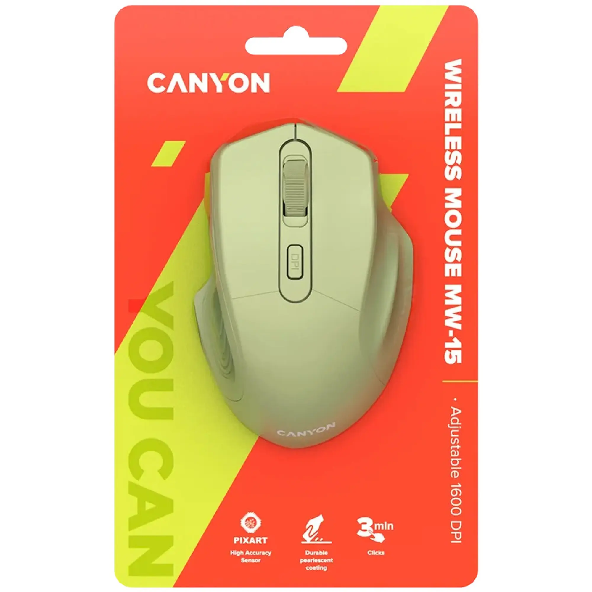 Купить Мышь CANYON MW-15 Golden (CNE-CMSW15GO) - фото 6