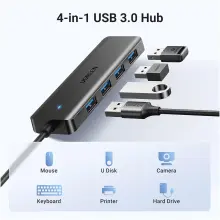 Купити USB-хаб UGREEN CM219 4-in-1 USB-A Hub (UGR-35574) - фото 2