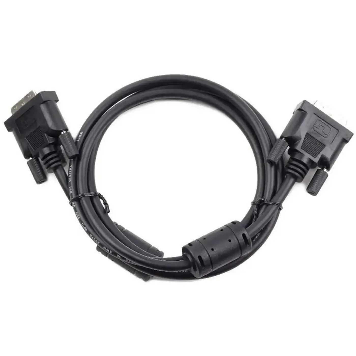 Купити Кабель Cablexpert DVI 1.8м Black (CC-DVI-BK-6) - фото 2