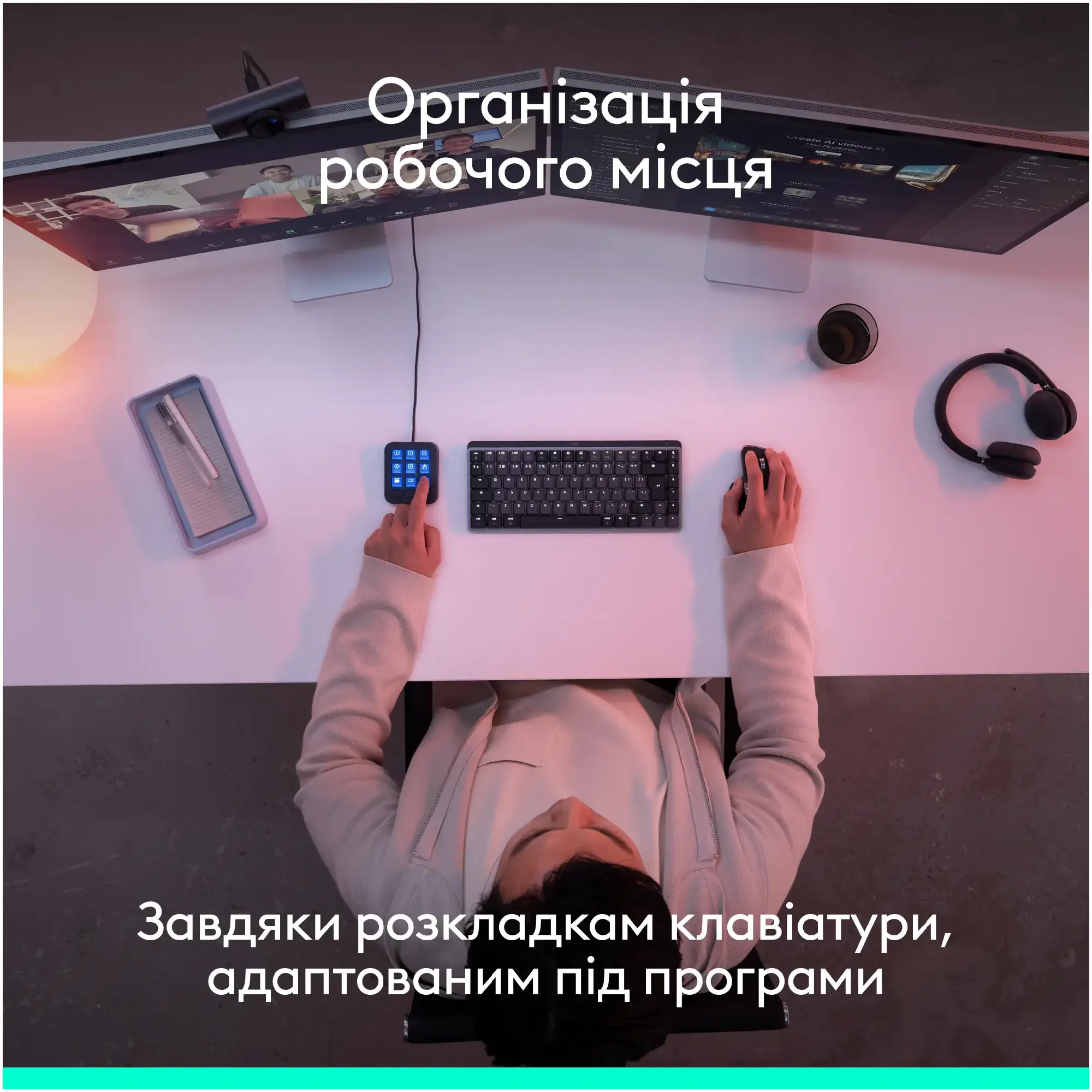 Купить Программируемая консоль Logitech MX Keypad USB Graphite (920-013891) - фото 5