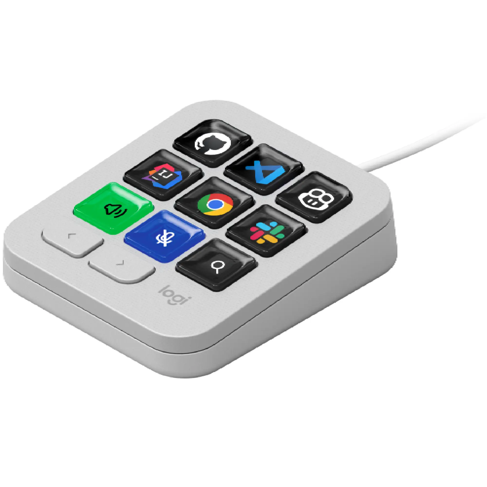 Купить Программируемая консоль Logitech MX Keypad USB Pale Grey (920-013892) - фото 1