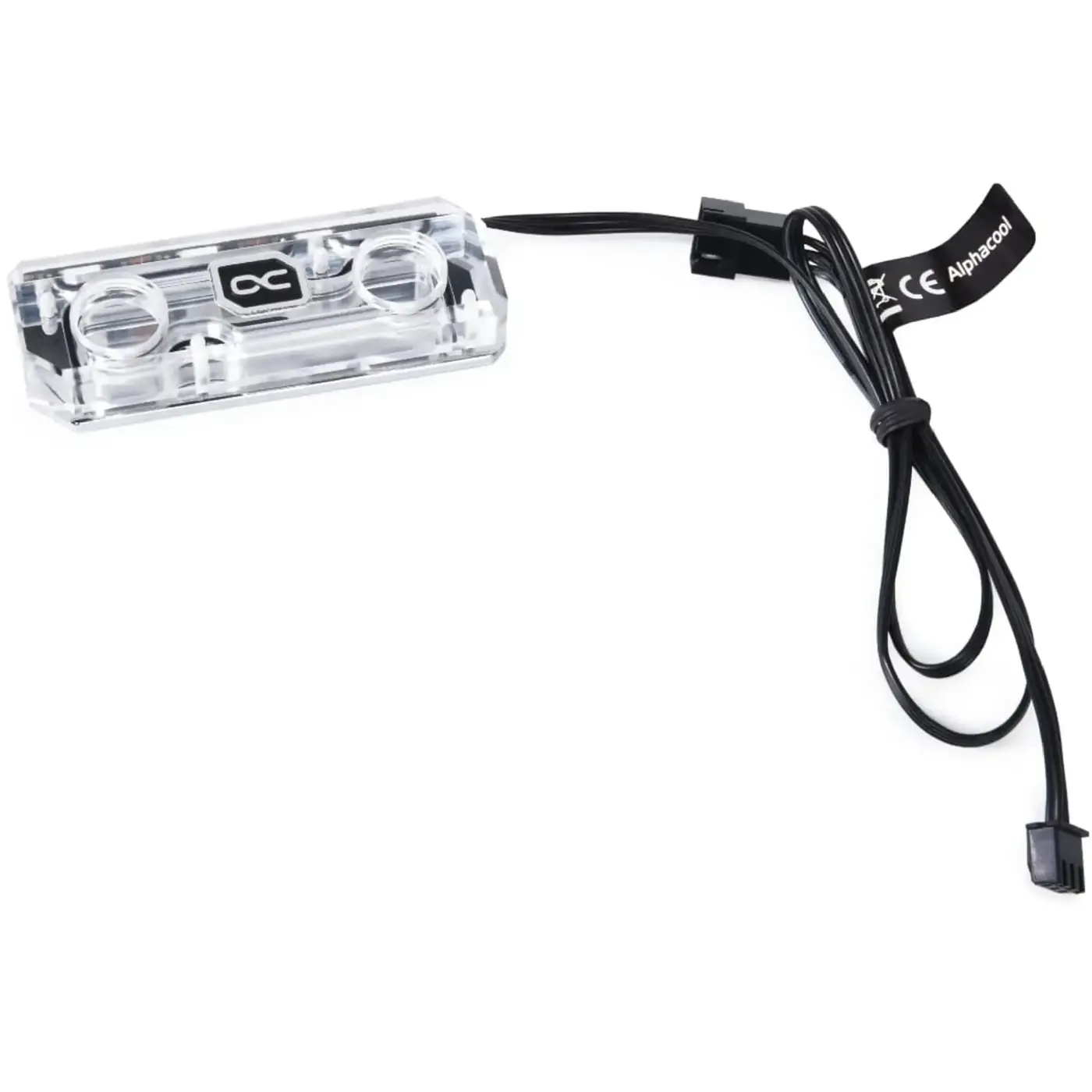 Купити Водоблок Alphacool HDX Apex Acrylic aRGB M.2 2280 SSD Cooler (11969) - фото 2