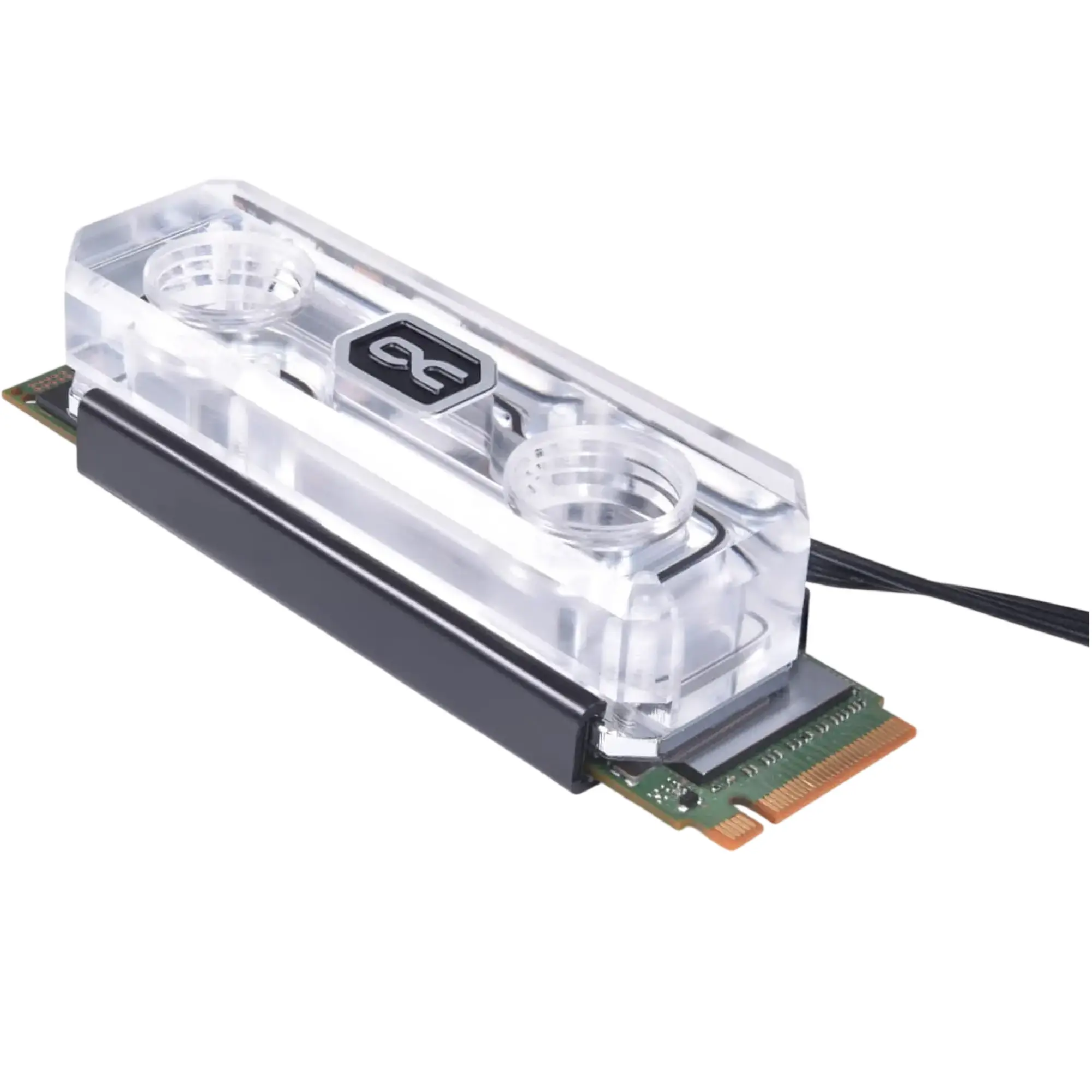 Купити Водоблок Alphacool HDX Apex Acrylic aRGB M.2 2280 SSD Cooler (11969) - фото 3