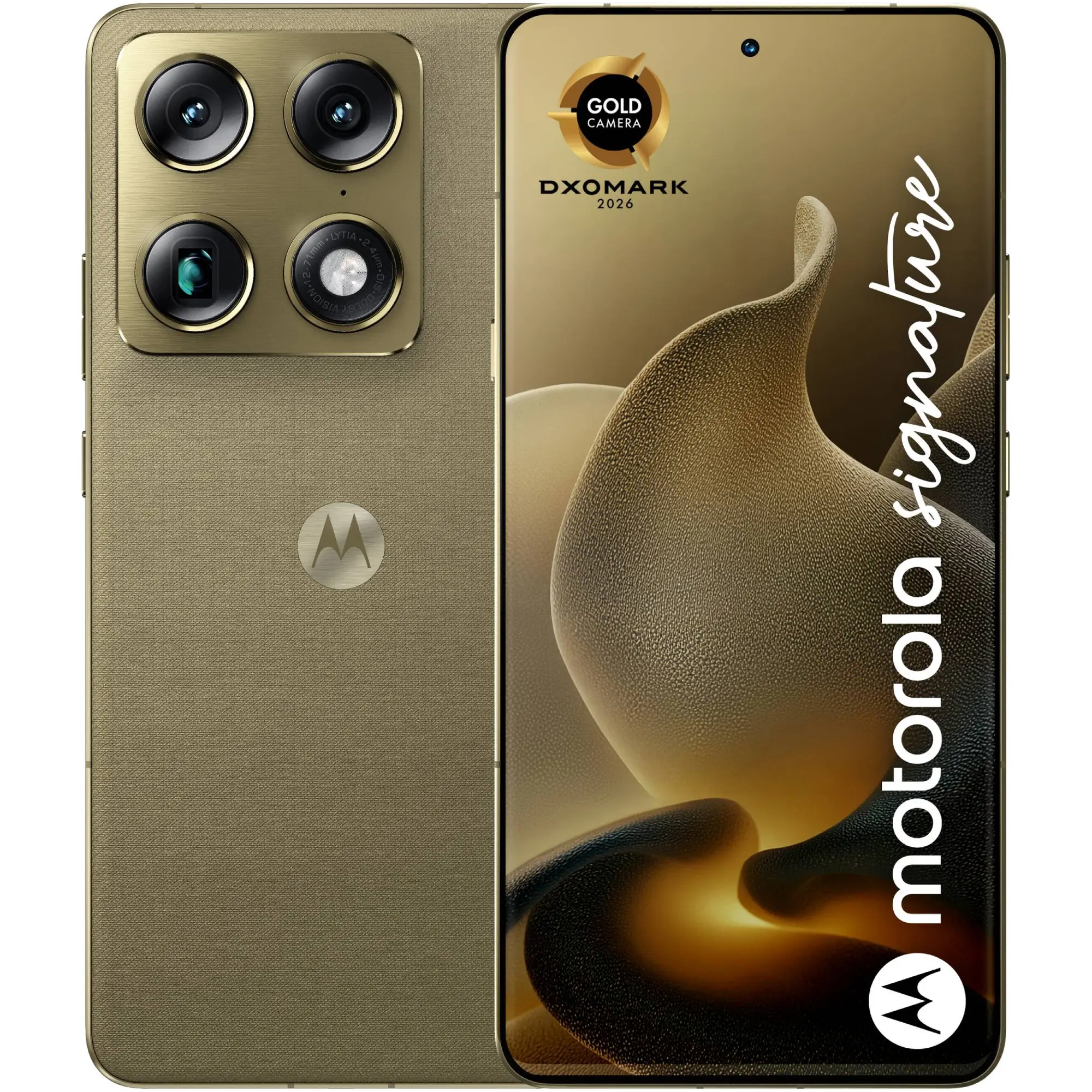 Купить Смартфон Motorola Signature 16/512GB Martini Olive (PBAB0044RO) - фото 1