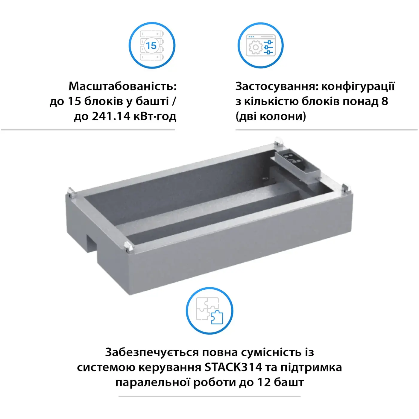 Купити Комплект розширення Dyness для STACK314 (S51314 Expand) - фото 2