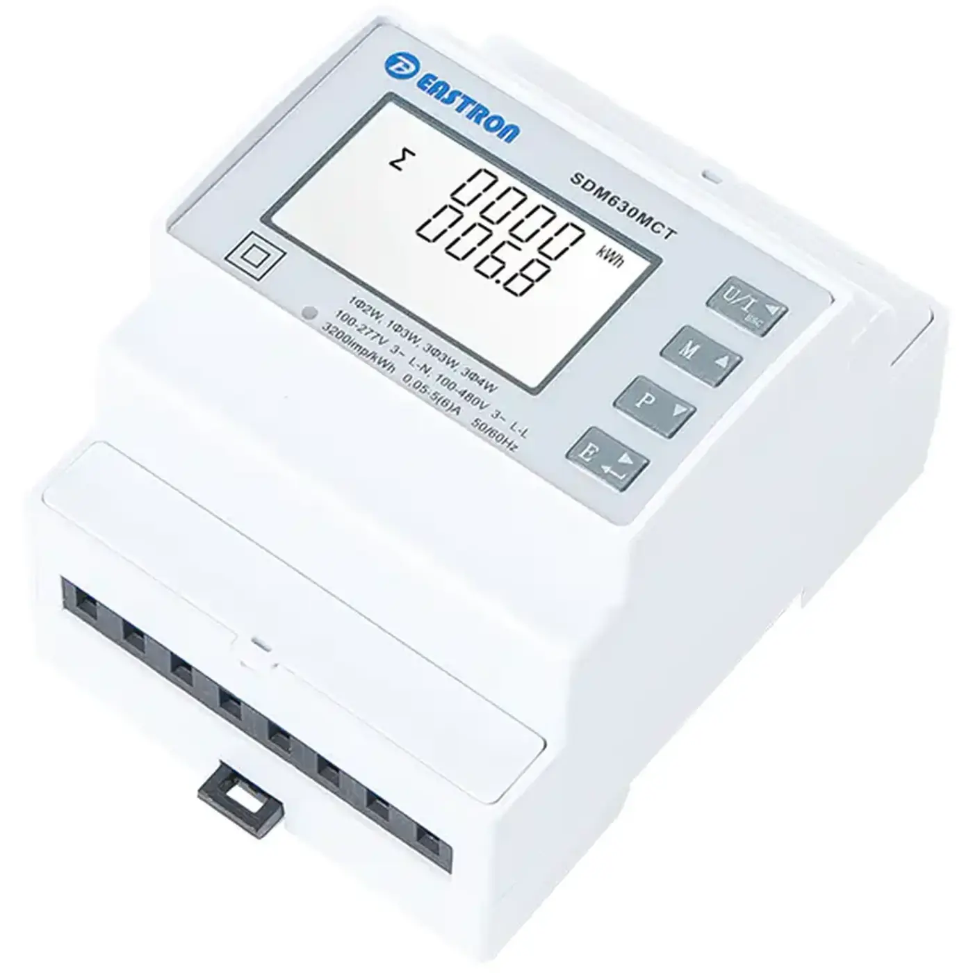 Купити Лічильник електроенергії DEYE Eastron SDM630MCT-ETL 3-фазний, RS485 Modbus (SDM630MCT-ETL) - фото 2
