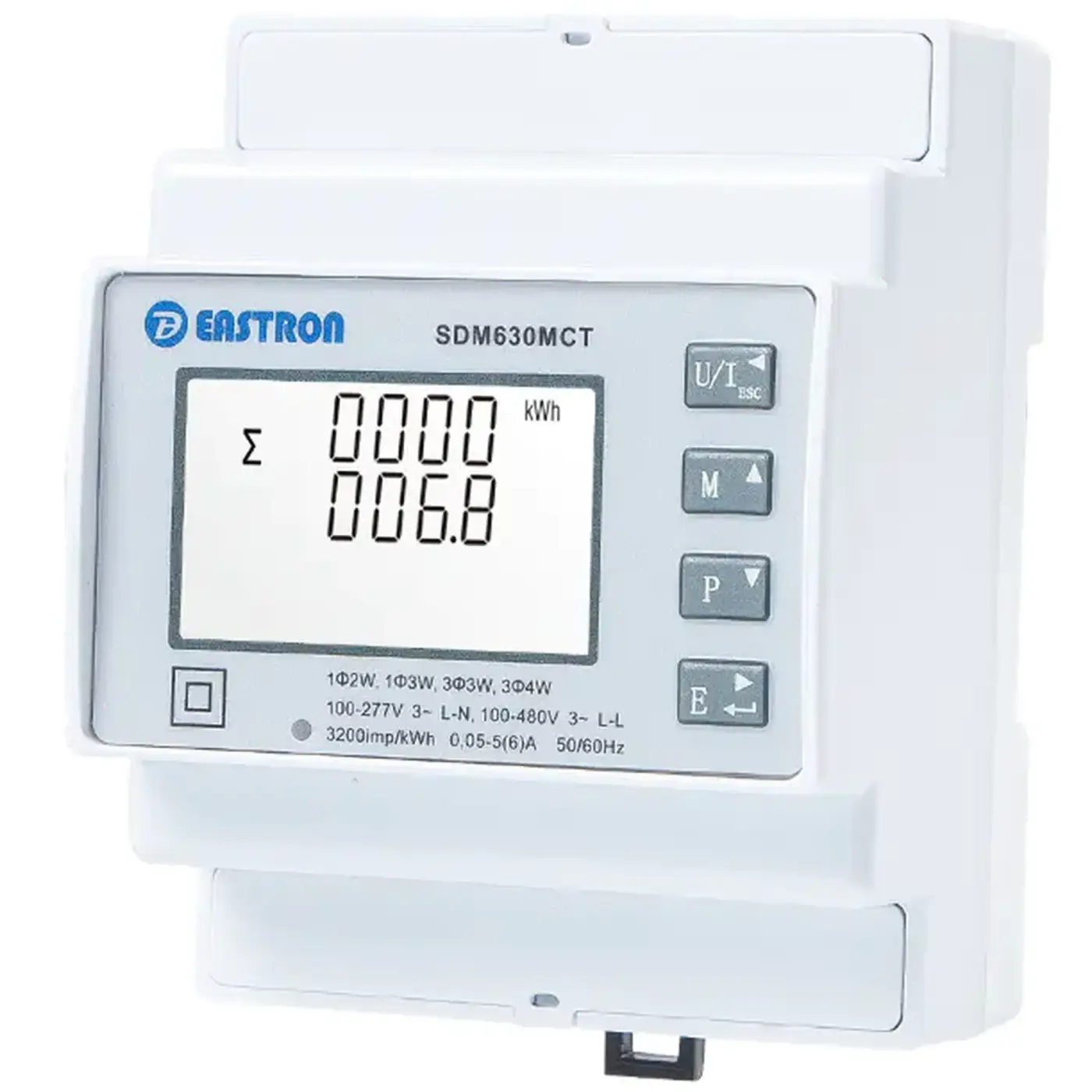 Купити Лічильник електроенергії DEYE Eastron SDM630MCT-ETL 3-фазний, RS485 Modbus (SDM630MCT-ETL) - фото 3
