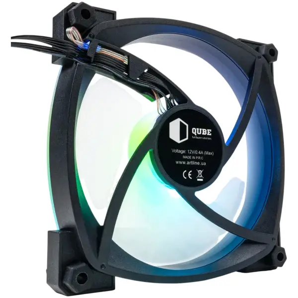 Купити Корпусний вентилятор QUBE M55-1 Reverse Black - фото 3