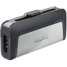 Купити Флеш накопичувач 128GB USB SanDisk Ultra Dual USB + Type-C (SDDDC2-128G-G46) - фото 2