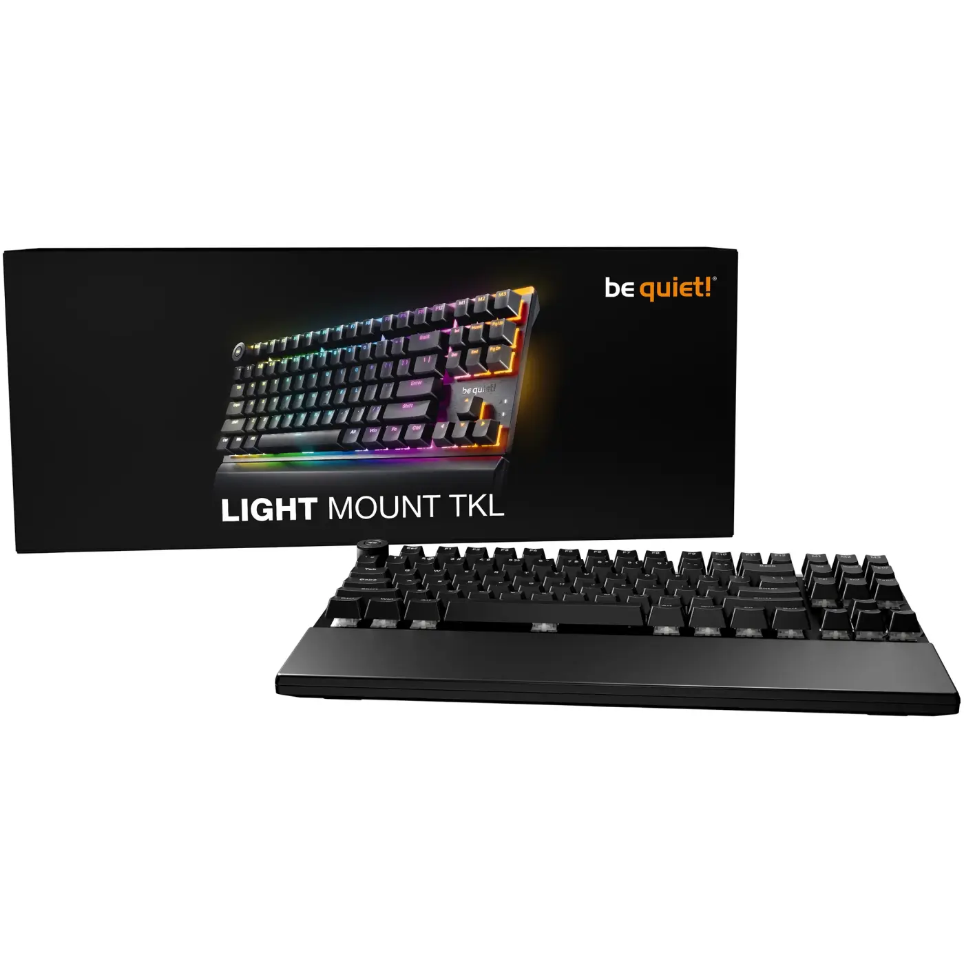 Купить Клавиатура be quiet! Light Mount TKL Silent Linear US (BT005US) - фото 6