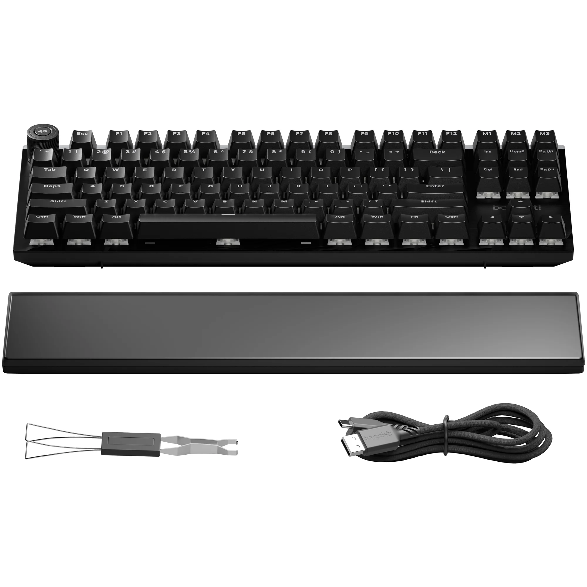 Купить Клавиатура be quiet! Light Mount TKL Silent Linear US (BT005US) - фото 7