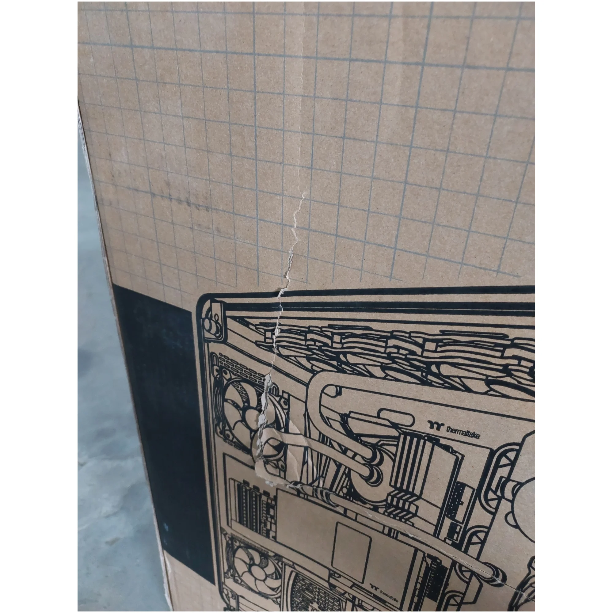 Купити Уцінка Корпус Thermaltake Core P8 TG Black (CA1Q200M1WN00PG000172) - фото 9