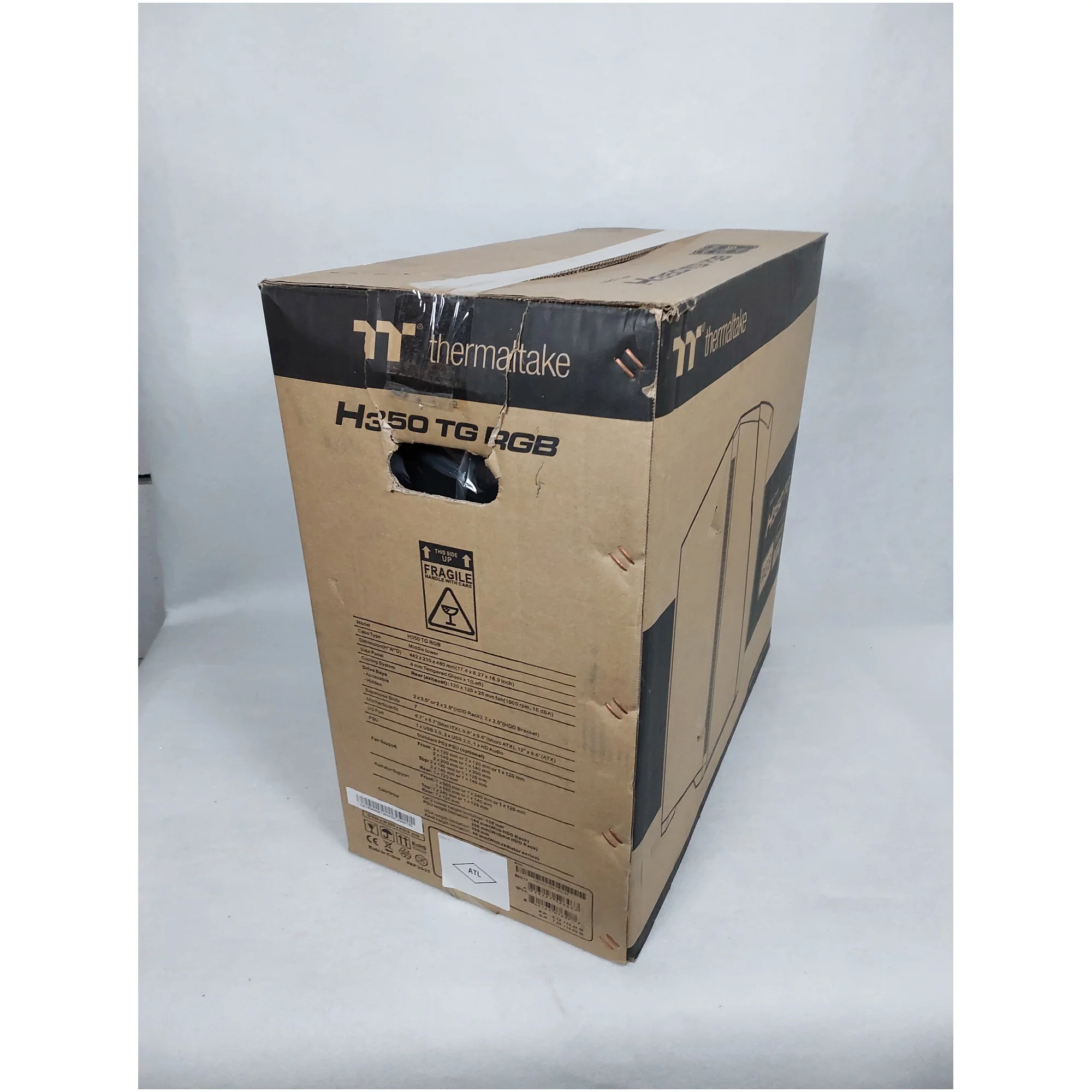 Купить Уценка Корпус Thermaltake H350 TG Black RGB (CA1R900M1WN00CV000195) - фото 9